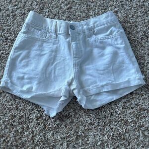 Old Navy Girls White Denim Shorts